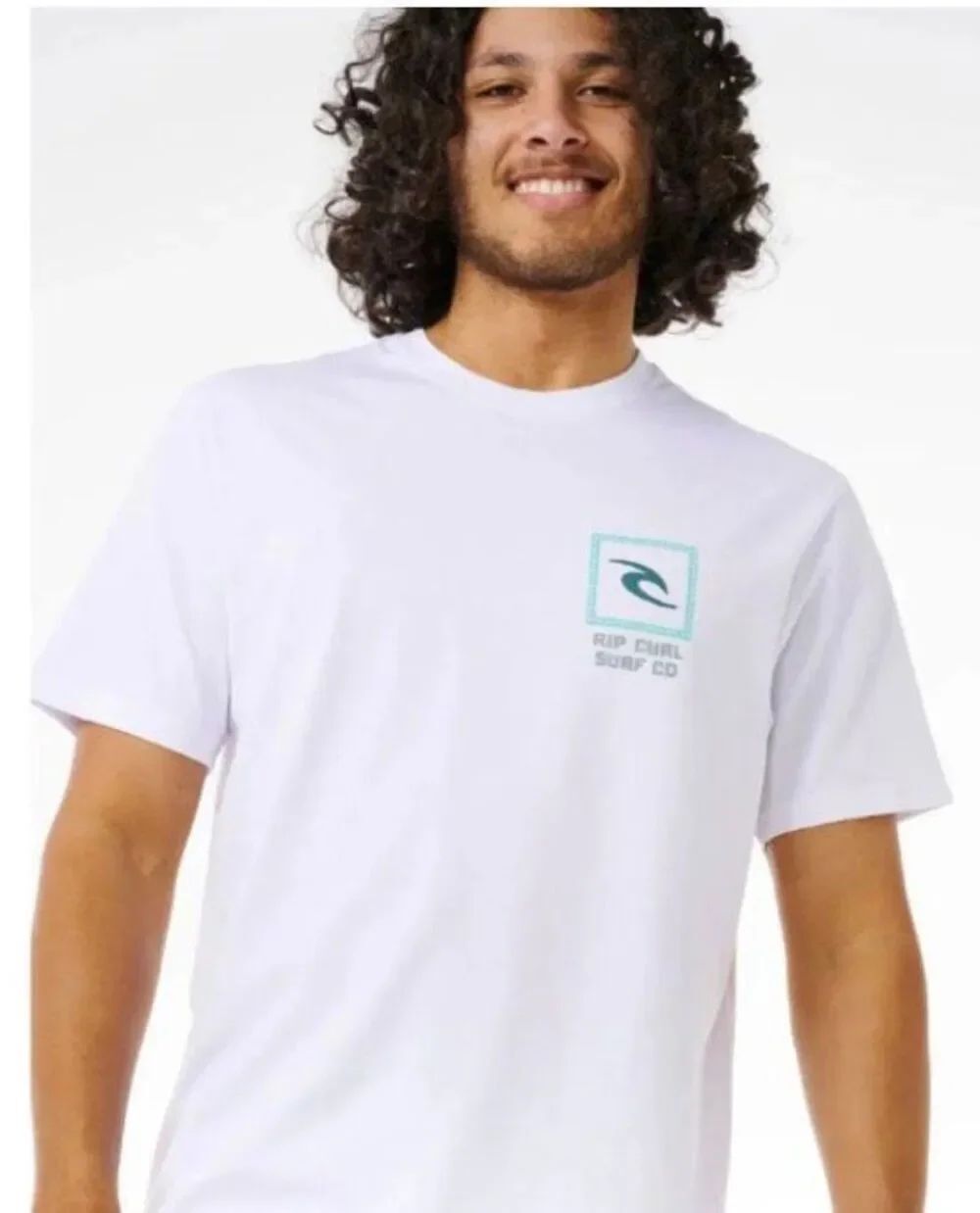 NWOT Rip Curl Dawny 100% cotton white graphic t-shirt - XXL